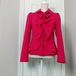 Hot pink jacket